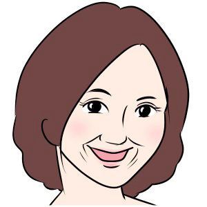 たるみを隠す髪型